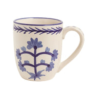 Mud Pie Blue Cornflower Mug