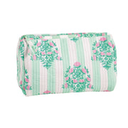 Mud Pie Dahlia Green Block Print Case