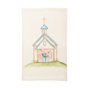 Mud Pie Church Easter Towel
