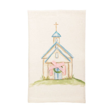Mud Pie Church Easter Towel