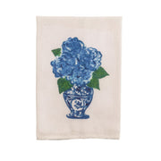 Mud Pie Painted Hydrangea Towel