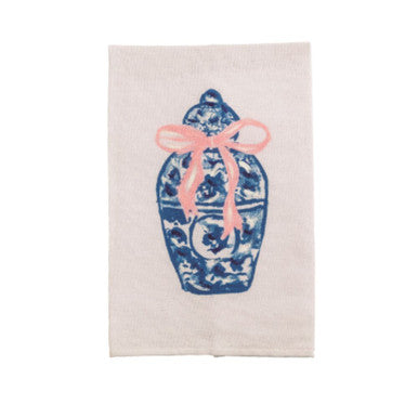 Mud Pie Painted Ginger Jar Towel