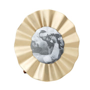 Mud Pie Round Mini Brass Frame