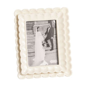 Mud Pie Large Scalloped Frame