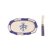 Mud Pie Single Flower Everything Plate