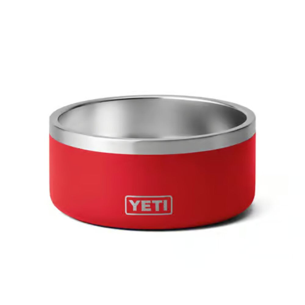 YETI Boomer Rescue Red Stainless Steel 8 cups Pet Bowl