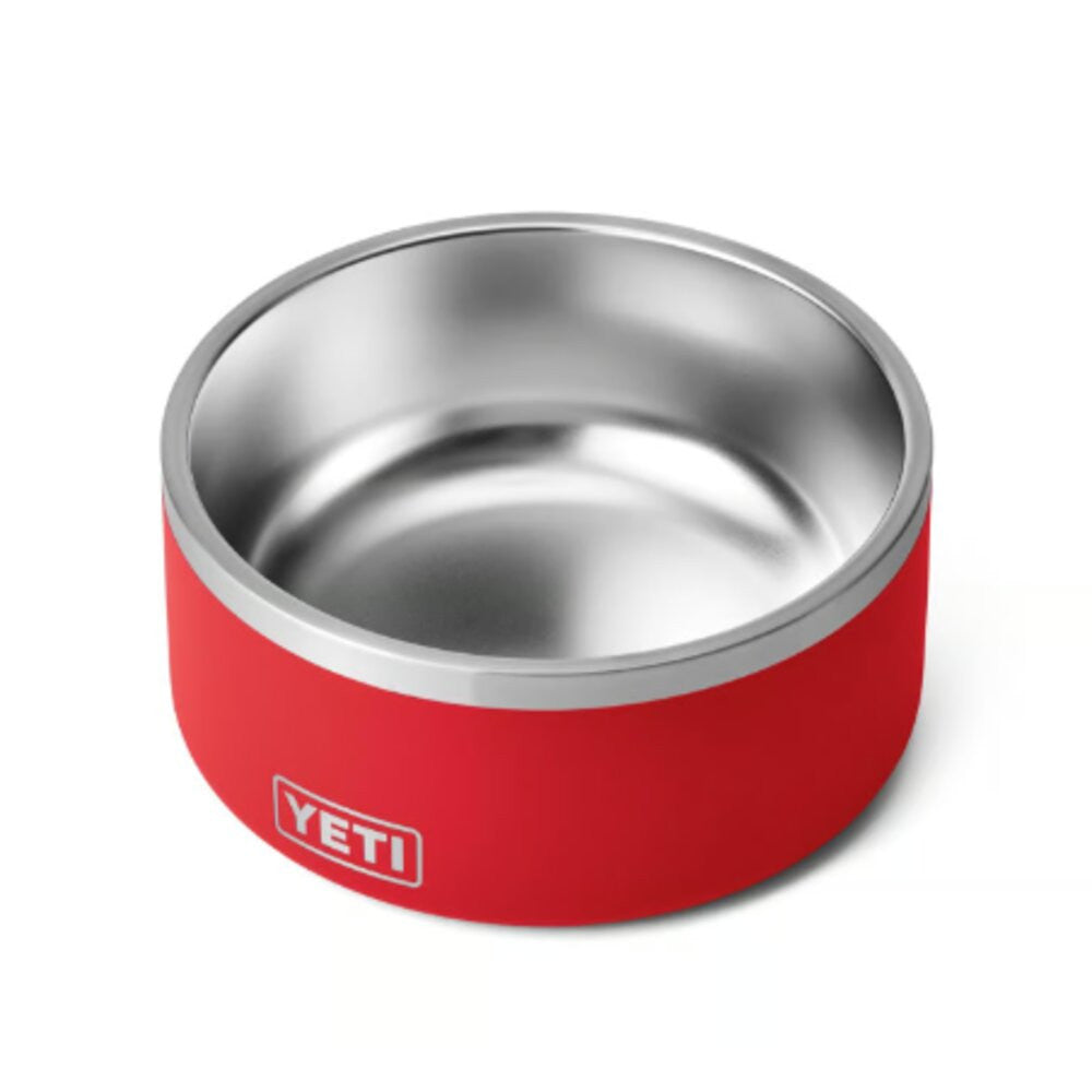 YETI Boomer Rescue Red Stainless Steel 8 cups Pet Bowl