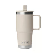 YETI Rambler 20 oz Cape Taupe BPA Free Travel Straw Mug