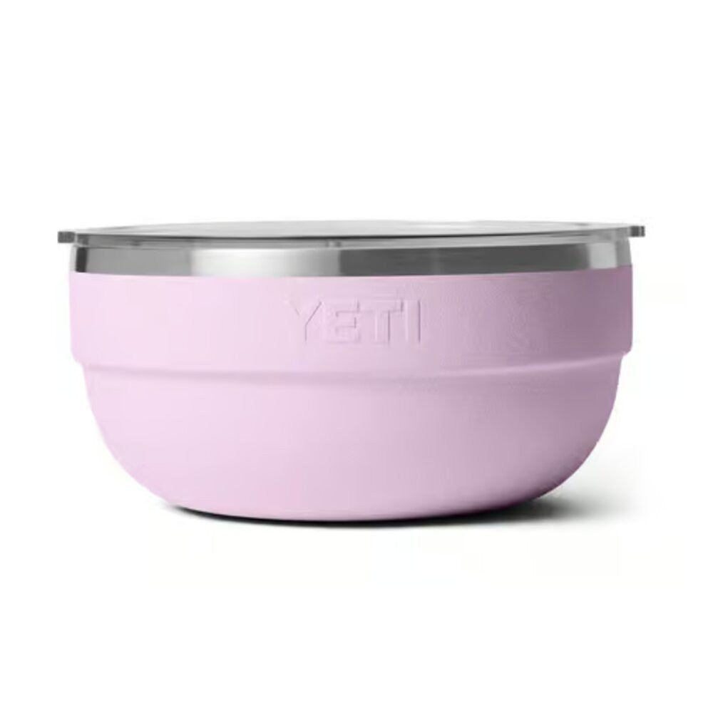 YETI Rambler 4.5 qt Stainless Steel Cherry Blossom Bowl with Lid