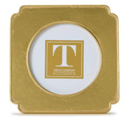 Two's Company 4x4 Gold Leaf Photo Frame