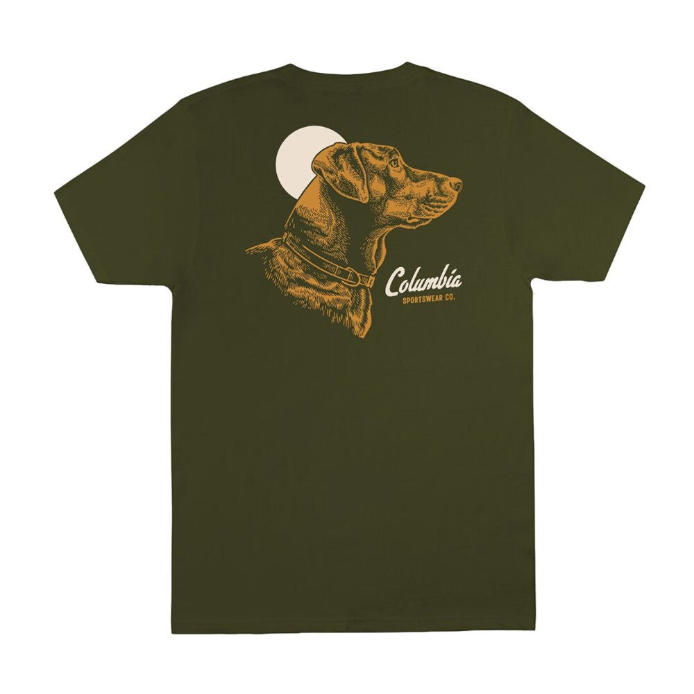 Columbia Men's Huckleberry Tee - Surplus Green