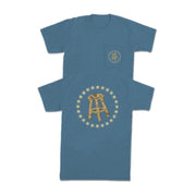 Barstool Sports Men's Stool & Stars Camo Pocket Tee - Blue Jean