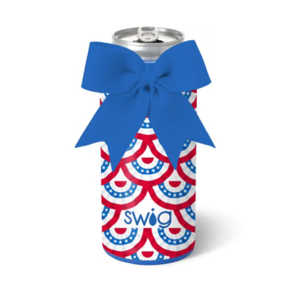 Swig Life Skinny Can Cooler 12oz - Liberty Belle