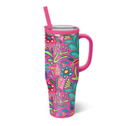 Swig Life 40oz Mega Mug - Flora Rosa