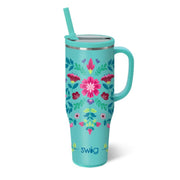 Swig Life 40oz Mega Mug - Flora Azul