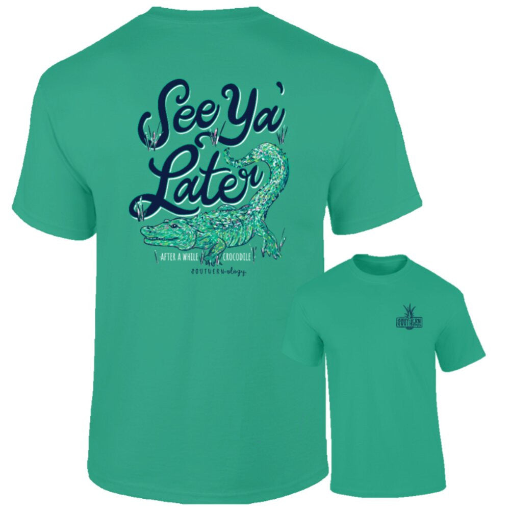 Southernology Women's See Ya Later Gator Tee