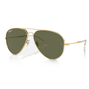 Ray-Ban Cockpit Aviator Sunglasses – Arista Gold Frame with Green G-15 Lens