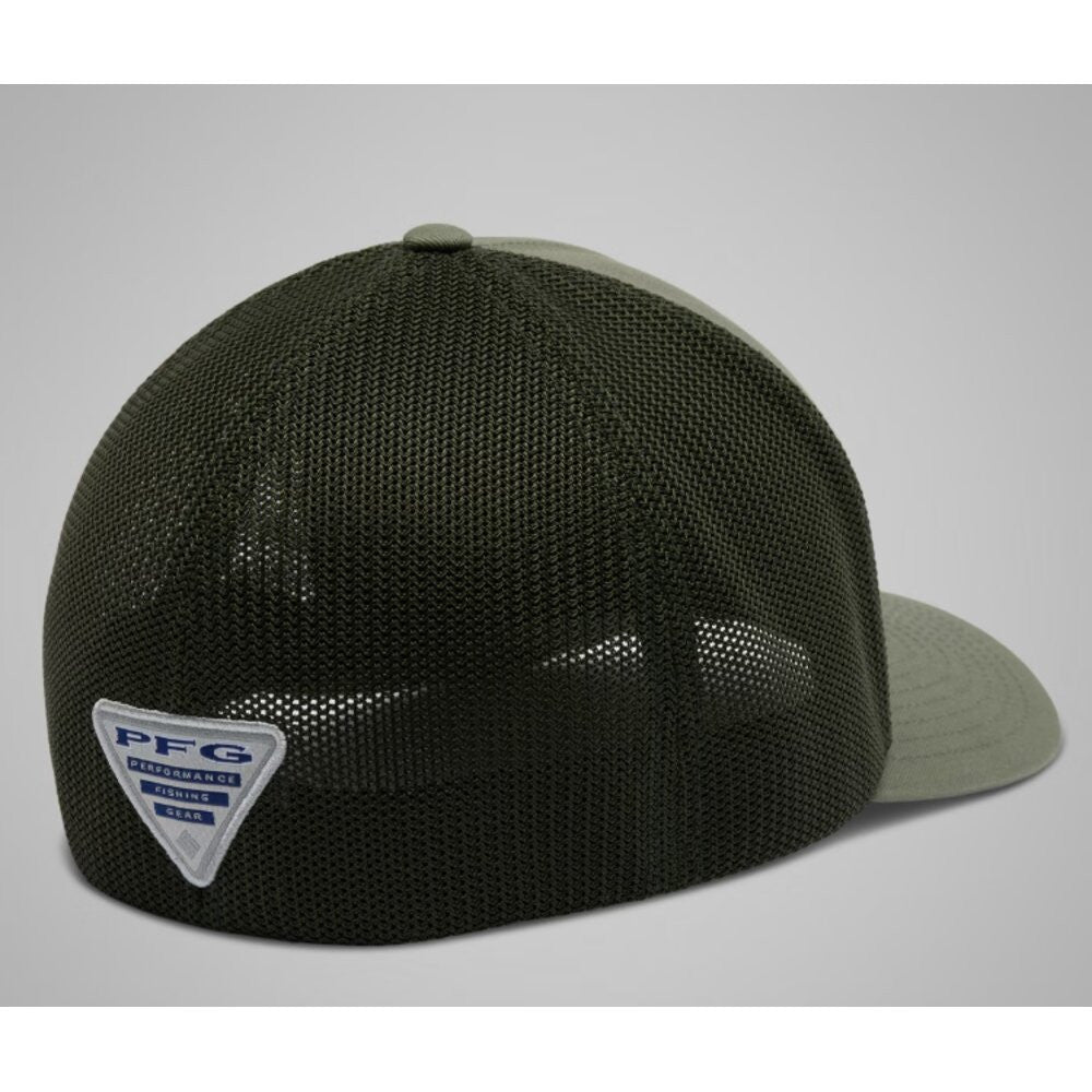 Columbia PFG Patch Mesh Ball Cap - Cypress/Big Badge Bass
