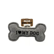 History and Heraldry I Love My Dog Squeaky Dog Toy