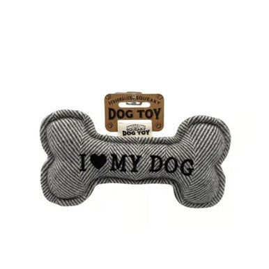 History and Heraldry I Love My Dog Squeaky Dog Toy