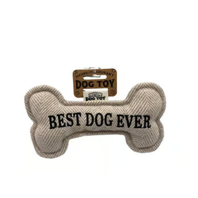 History and Heraldry Best Dog Ever Squeaky Dog Toy
