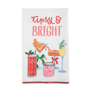 Mud Pie Tipsy & Bright Glitter Towel