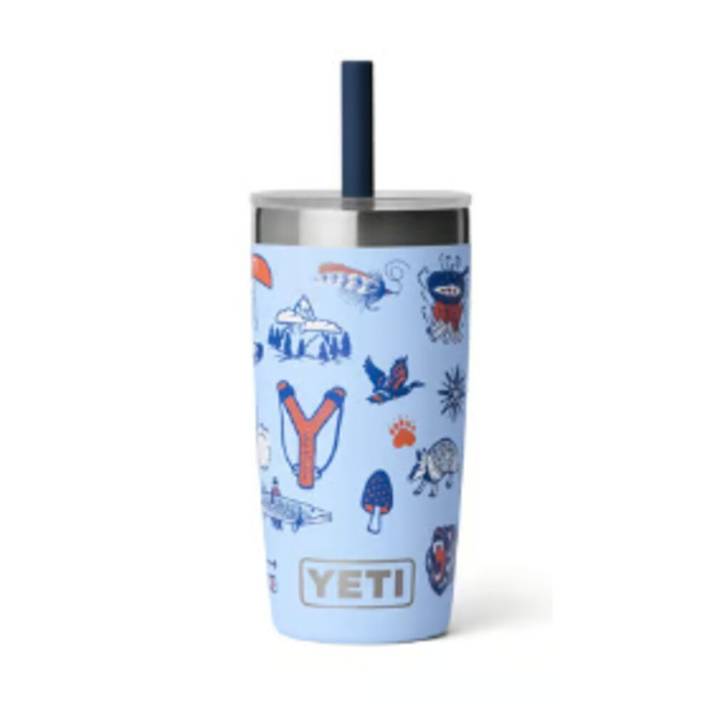 Yeti Rambler Jr. 10oz Kids Cup with Silicone Straw - Big Sky Summer Camp