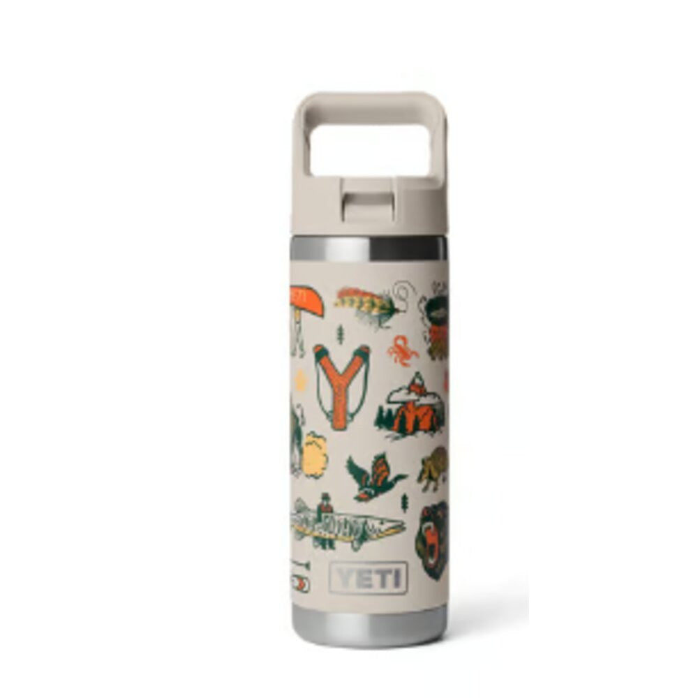 Yeti Rambler 18oz Bottle with Straw Cap - Cape Summer Camp