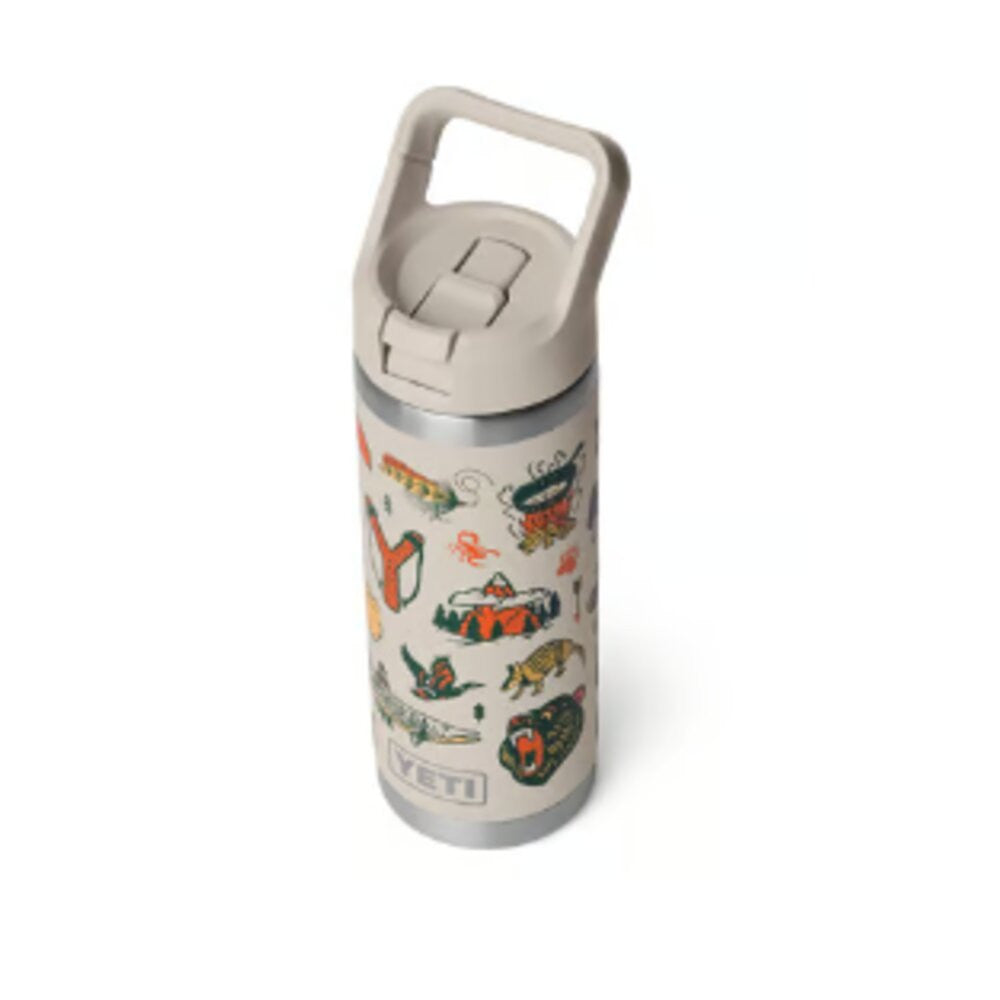 Yeti Rambler 18oz Bottle with Straw Cap - Cape Summer Camp