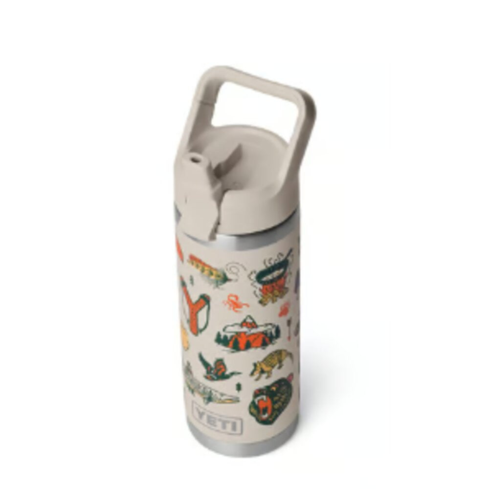 Yeti Rambler 18oz Bottle with Straw Cap - Cape Summer Camp
