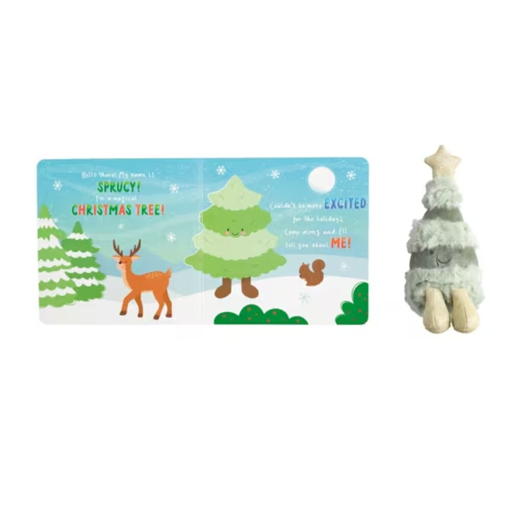 Mud Pie Plush Christmas Tree Book