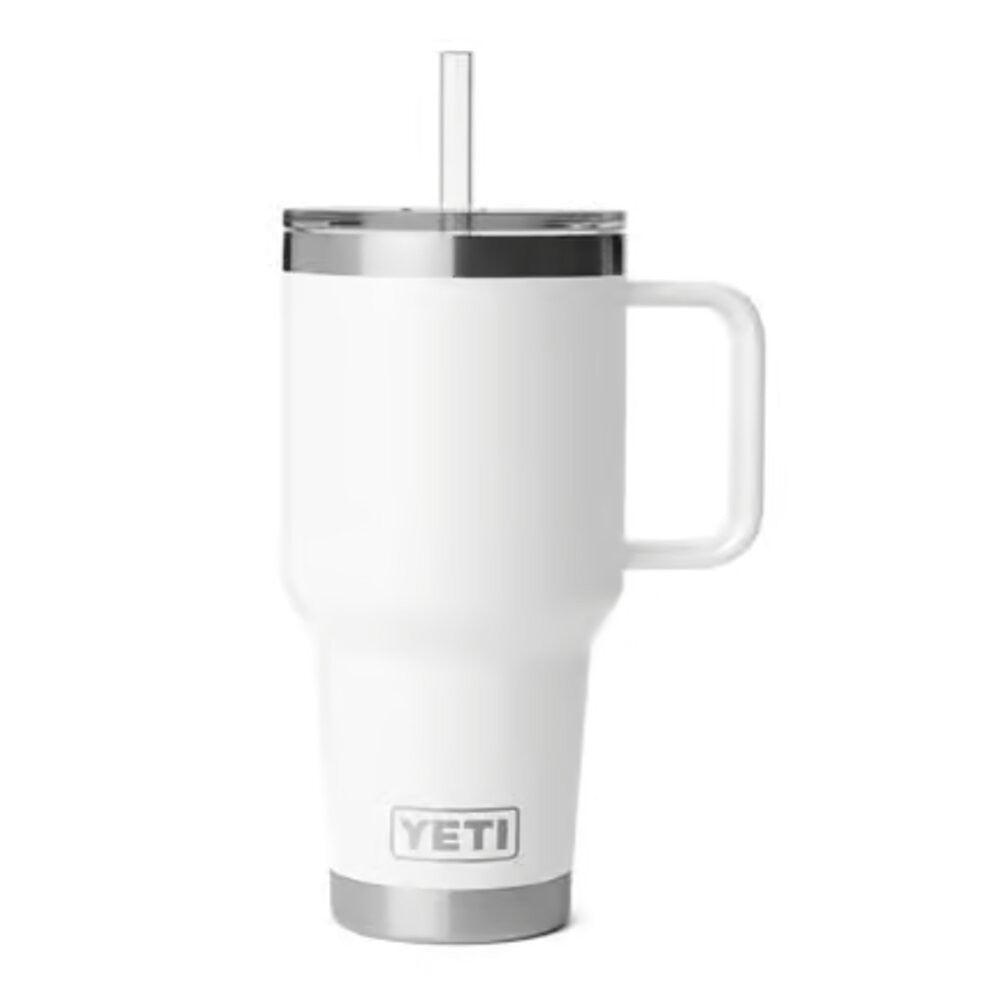 Yeti Rambler 35oz Straw Mug - White