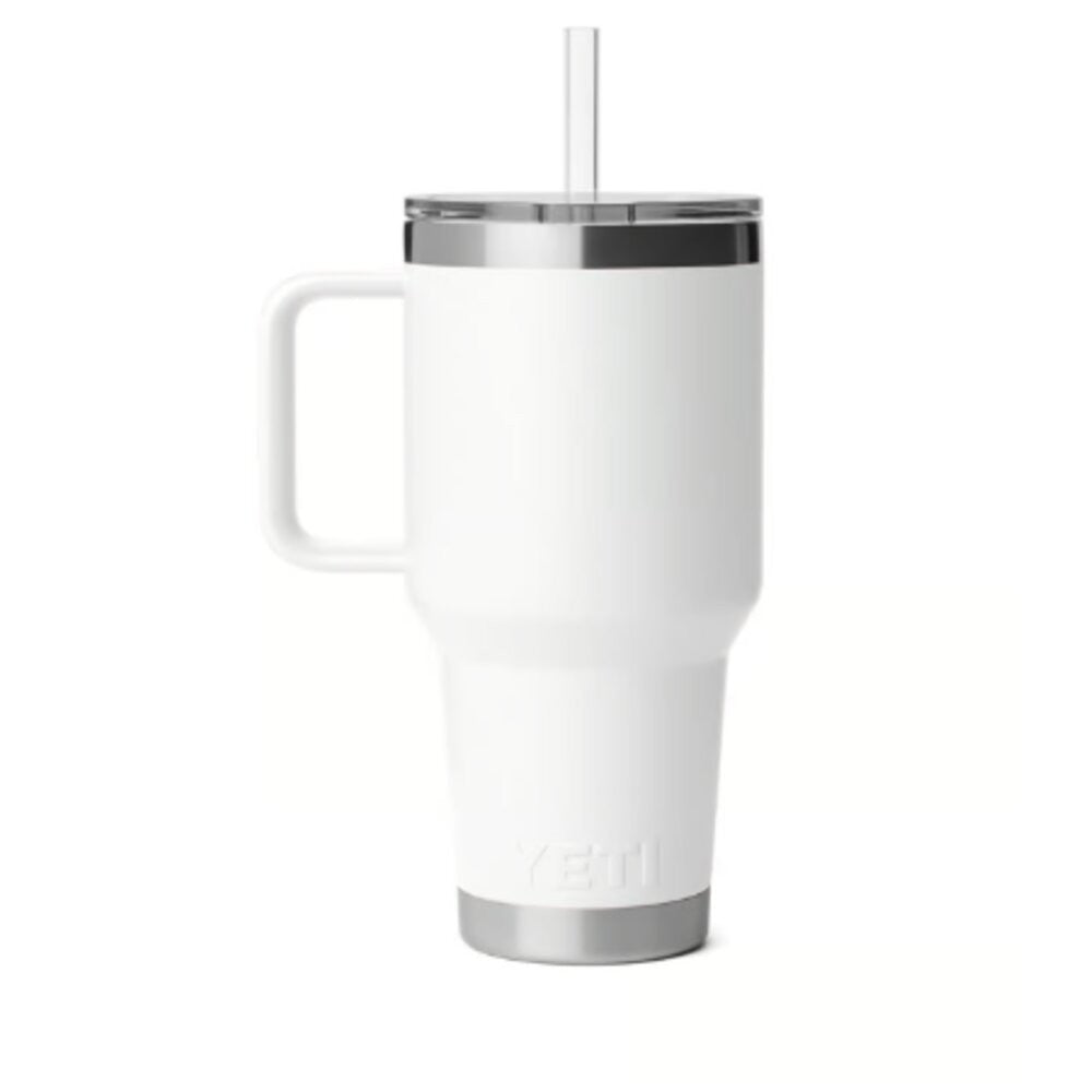 Yeti Rambler 35oz Straw Mug - White