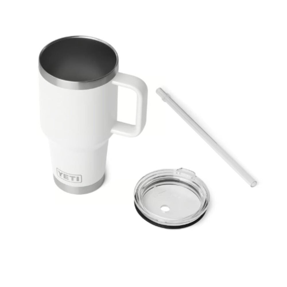 Yeti Rambler 35oz Straw Mug - White