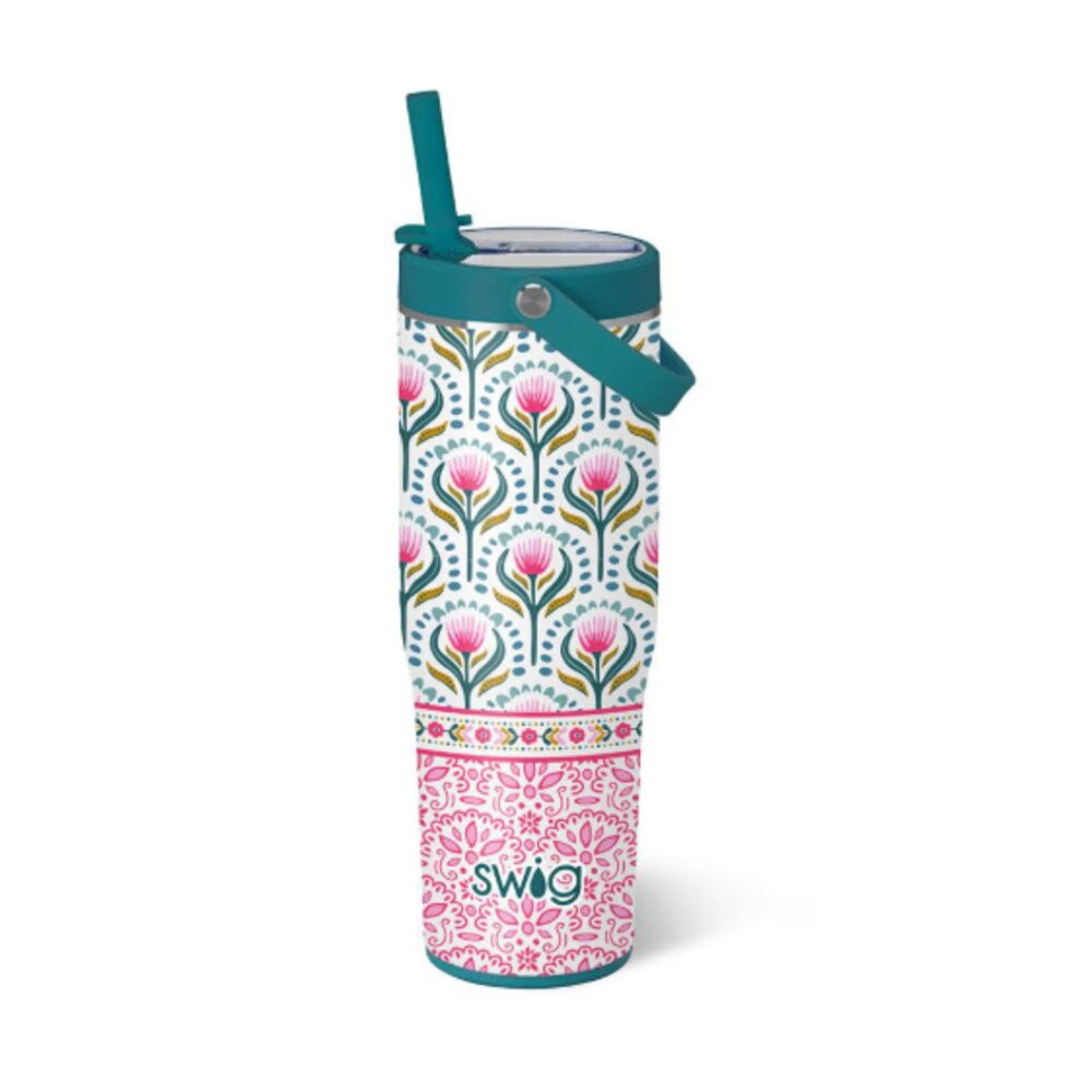 Swig Life Lotus Bloom 30oz To-Go Tumbler