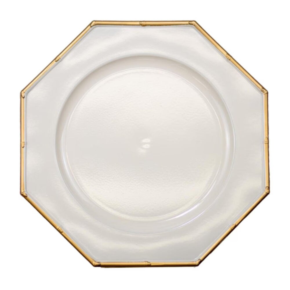 The Royal Standard Mandalay Charger - Cream