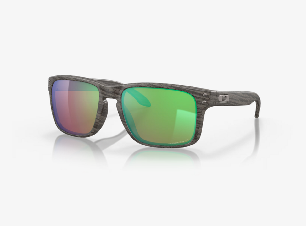 Oakley Holbrook Woodgrain Sunglasses with Prizm Shallow Water Polarized Lenses