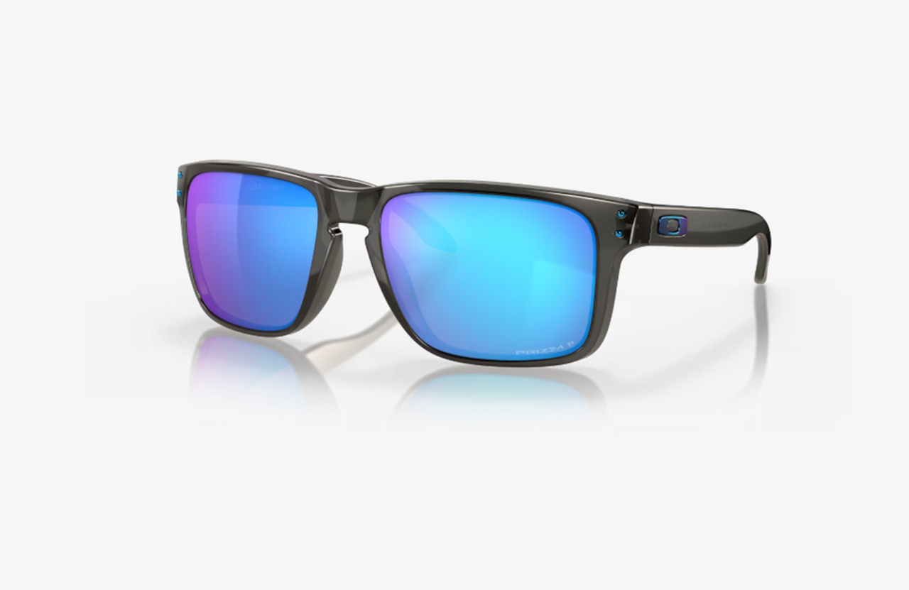 Oakley Holbrook XL Grey Smoke Sunglasses with Prizm Sapphire Lenses