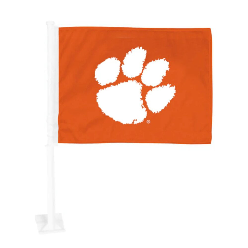Logo Clemson Car Flag