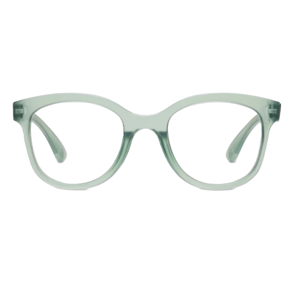 Peepers Grandview Blue Light Reading Glasses - Light Green
