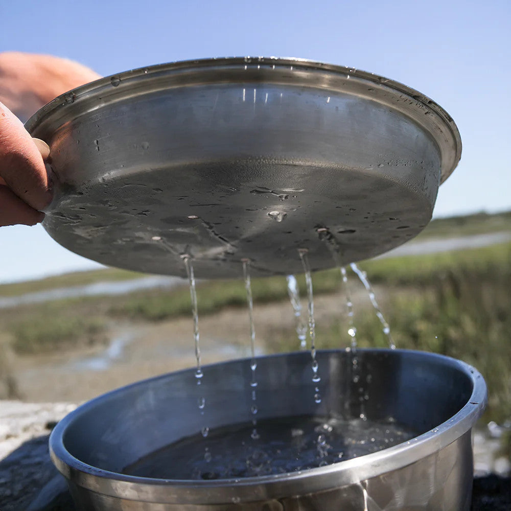 Toadfish 12" Stainless Steel Double-Wall Serving Bowl