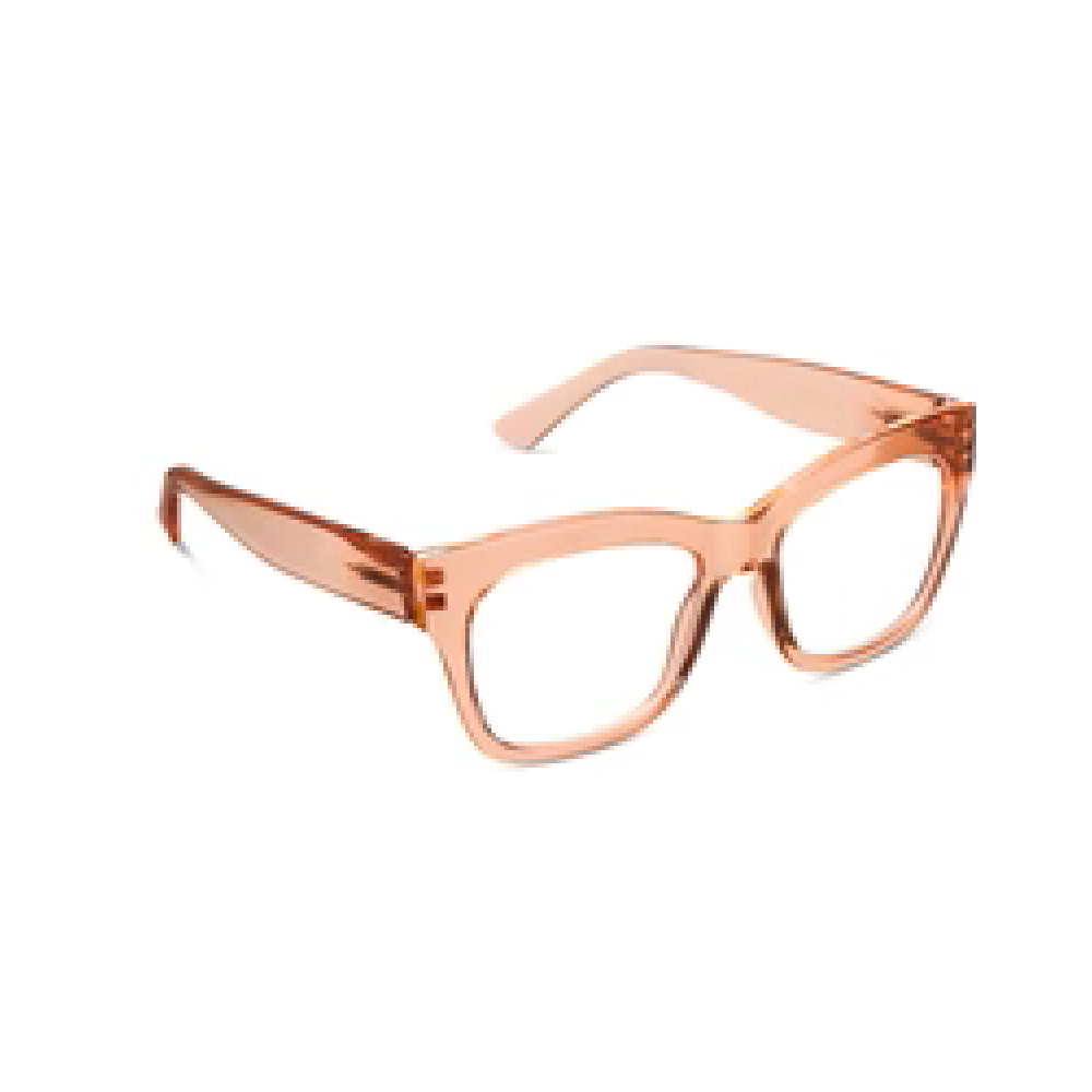 Peepers Shine On Reading Glasses – Peach
