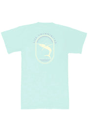 Coastal Cotton Men's Oval Marlin Tee - Reef