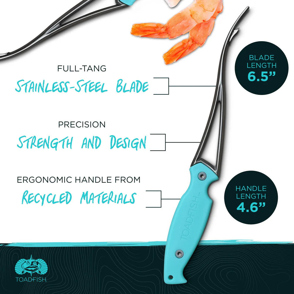 Toadfish Frogmore Shrimp Cleaner Tool