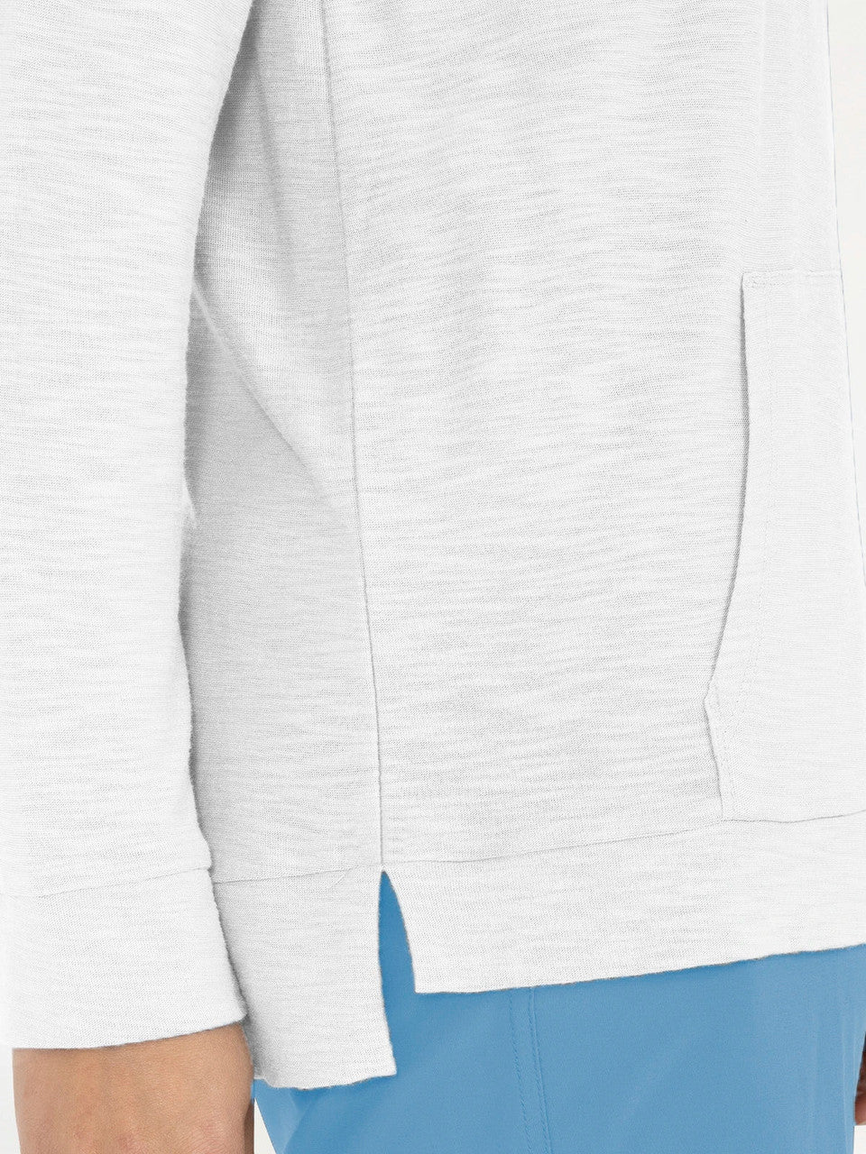 Free Fly Women's Bamboo Slub Hoodie - Sea Salt