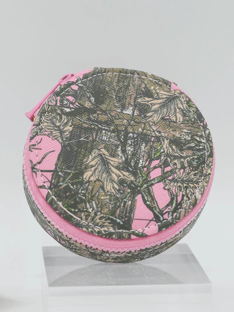 Simply Southern Pill Case - Camo Pink