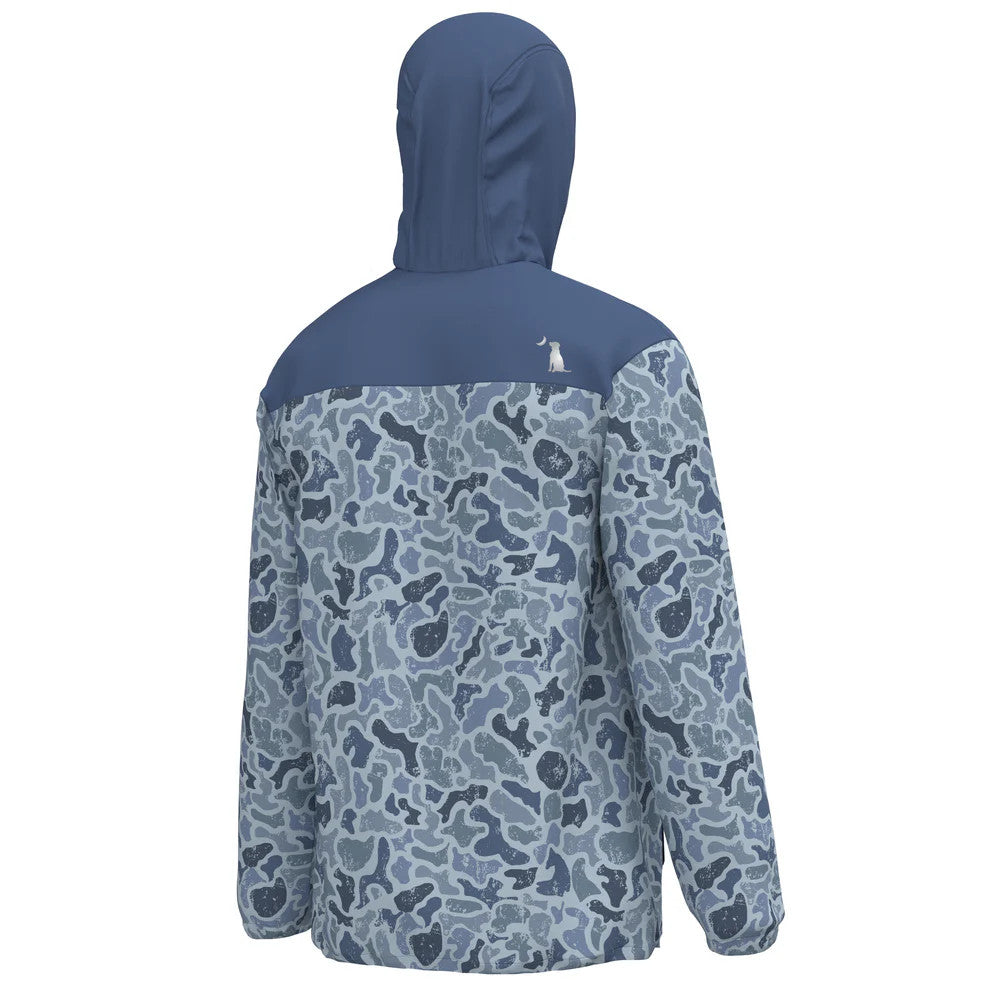 Local Boy Men's Rain Jacket - Distresses LCF Cobalt
