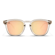 Blenders Sydney Polarized Sunglasses – Sweet Diva - Gloss Crystal Grey Frame/Champagne Mirror