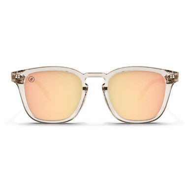 Blenders Sydney Polarized Sunglasses – Sweet Diva - Gloss Crystal Grey Frame/Champagne Mirror