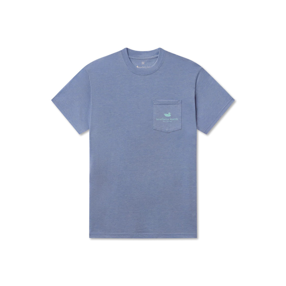 Southern Marsh Men's SEAWASH Tee - Aloha Sunset - Seawash Lilac